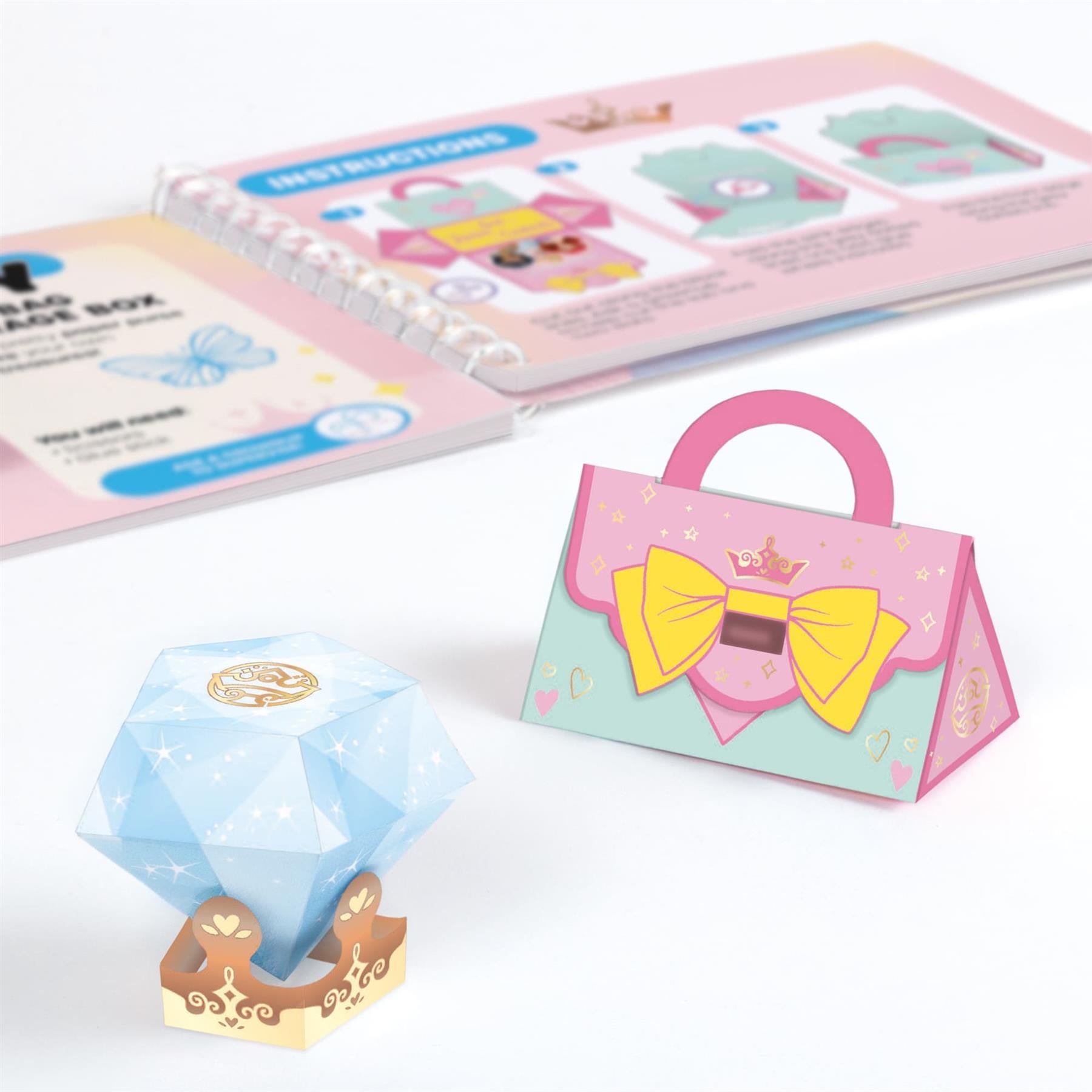 Make It Real Disney Princess Doodle Gems Activity Book & Royal Accessories