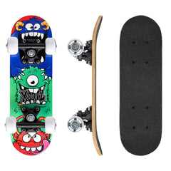 Xootz Mini Monsters 17-Inch Mini Skateboard