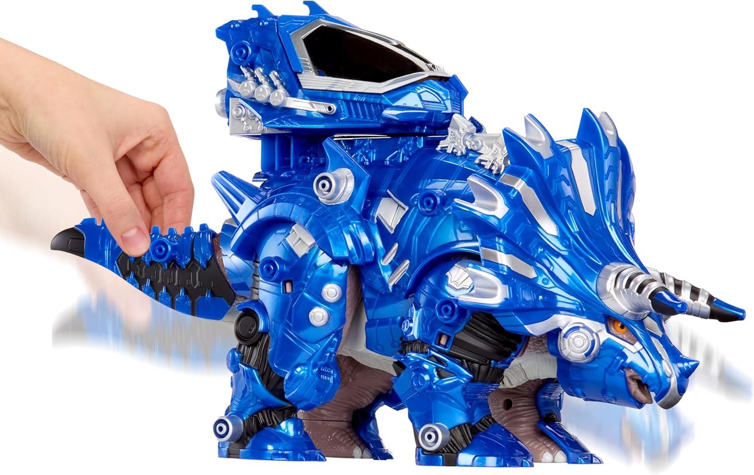 Armosaurs Armor-Up Dinosaur Triceratops - Cobalt