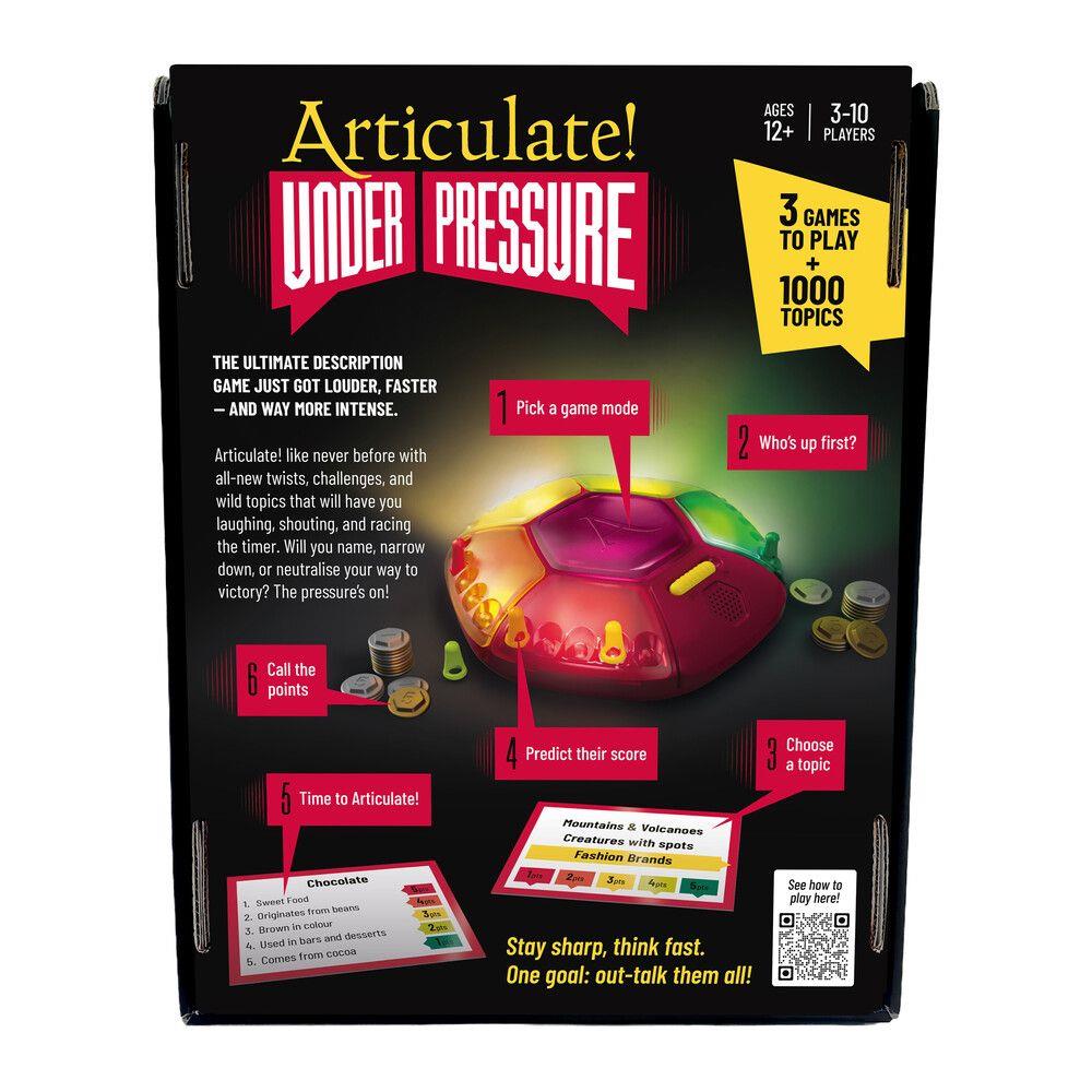 Articulate Under Pressure Game