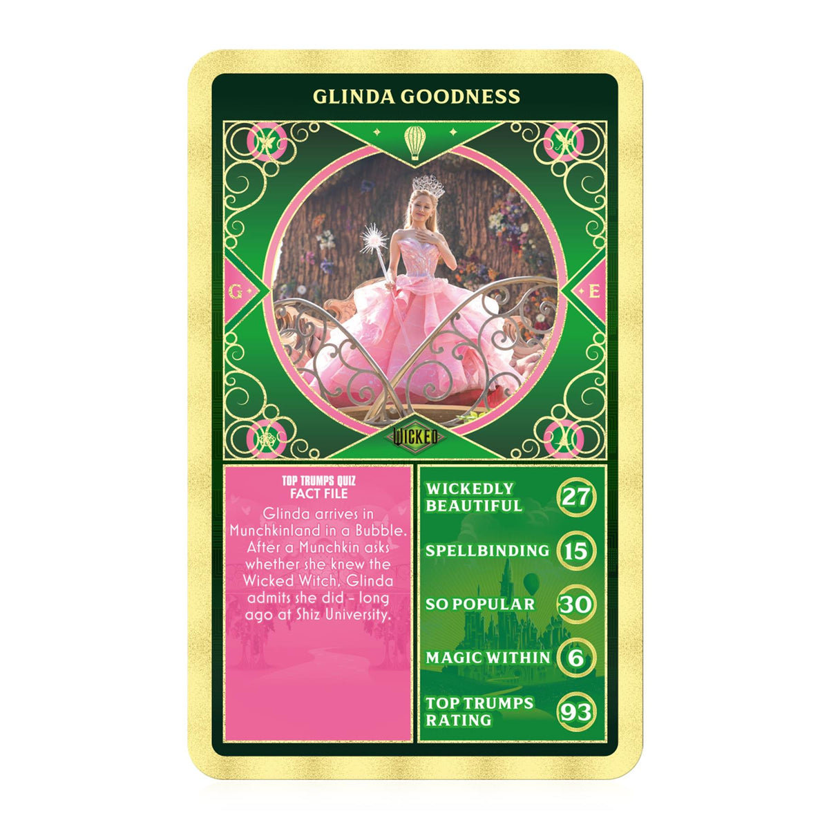 Top Trumps Wicked Card Game