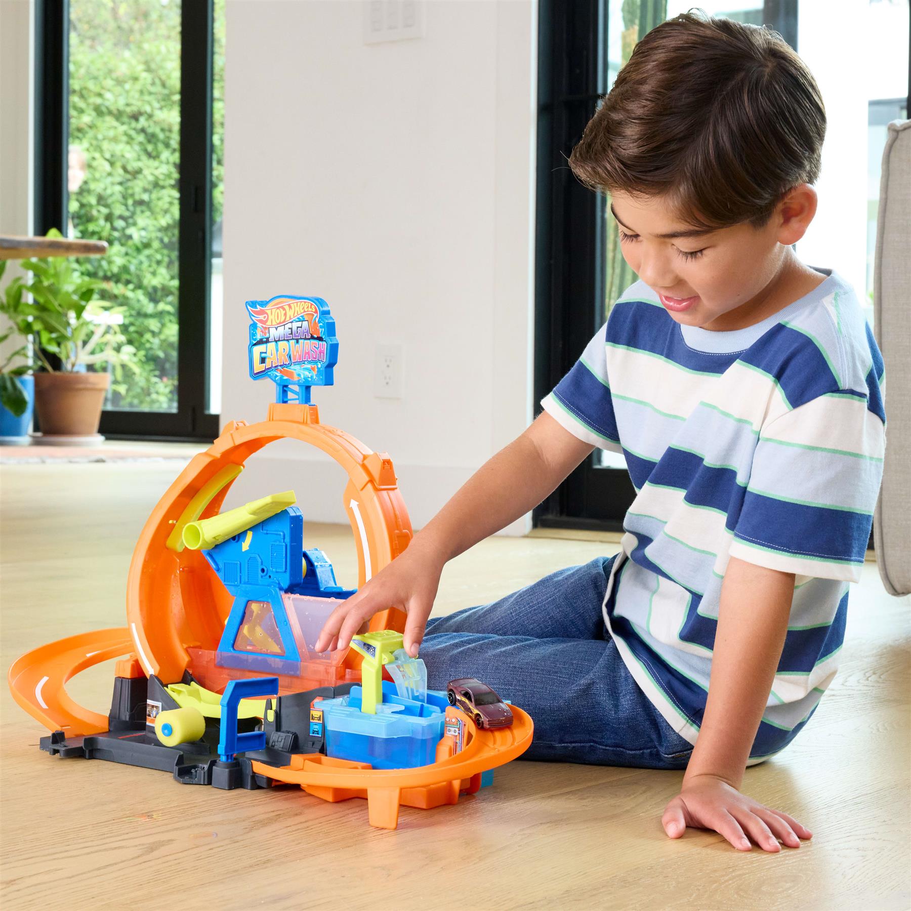 Hot Wheels City Mega Loop Car Wash