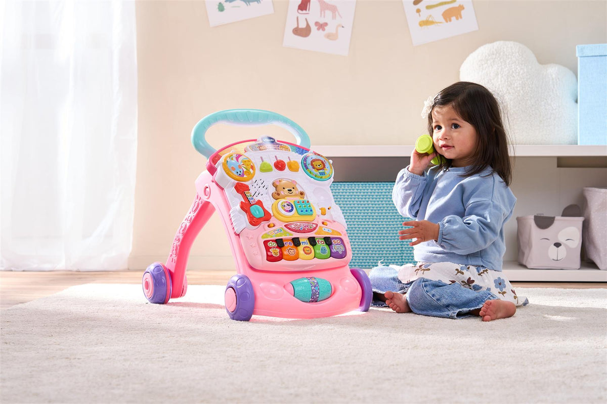 VTech First Steps Baby Walker - Pink