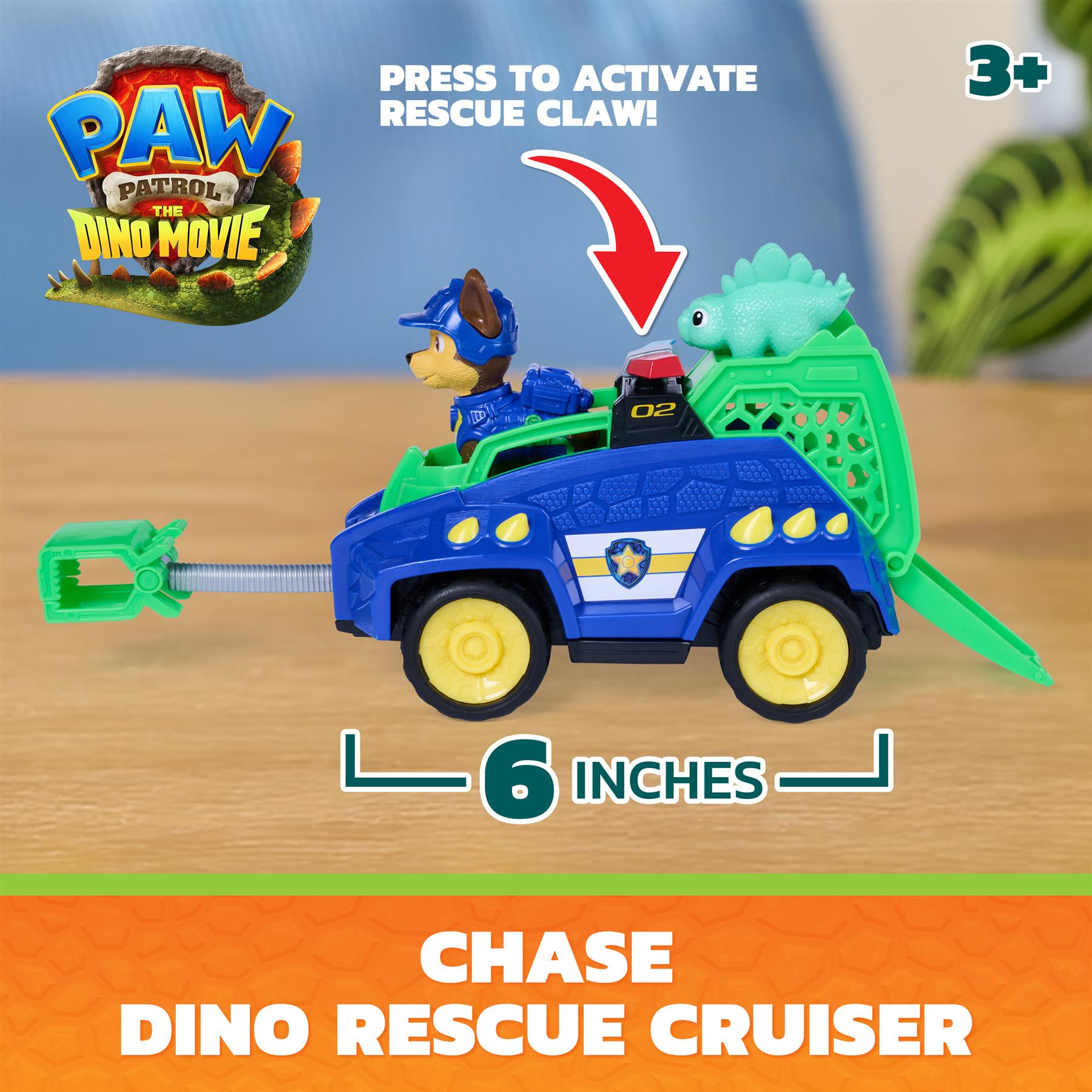 PAW Patrol Dino Themed Vehicle - Chase