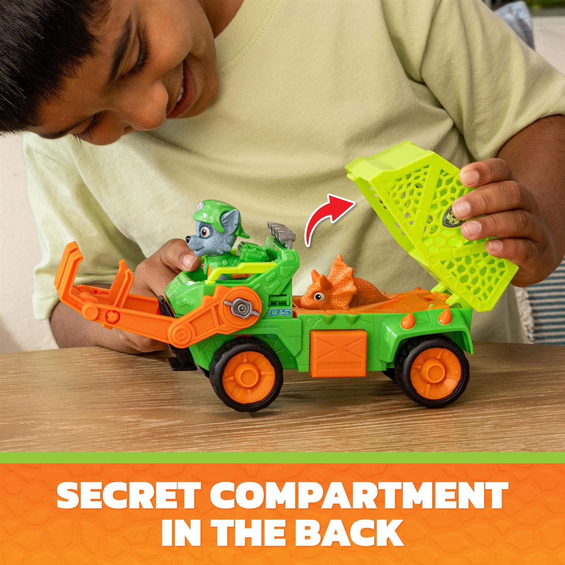 PAW Patrol Dino Themed Vehicle - Rocky