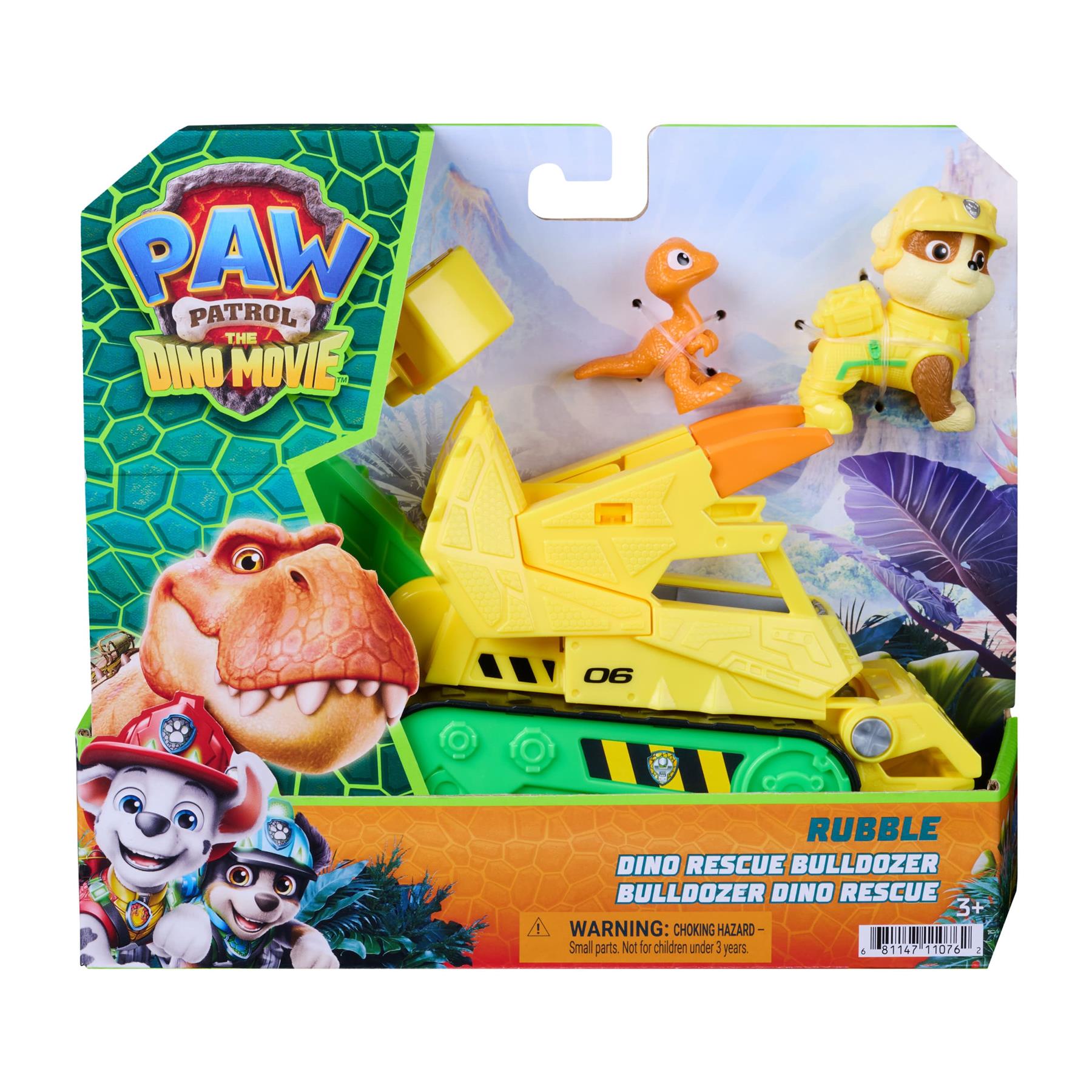 Paw Patrol Dino Themed Vehicle - Rubble