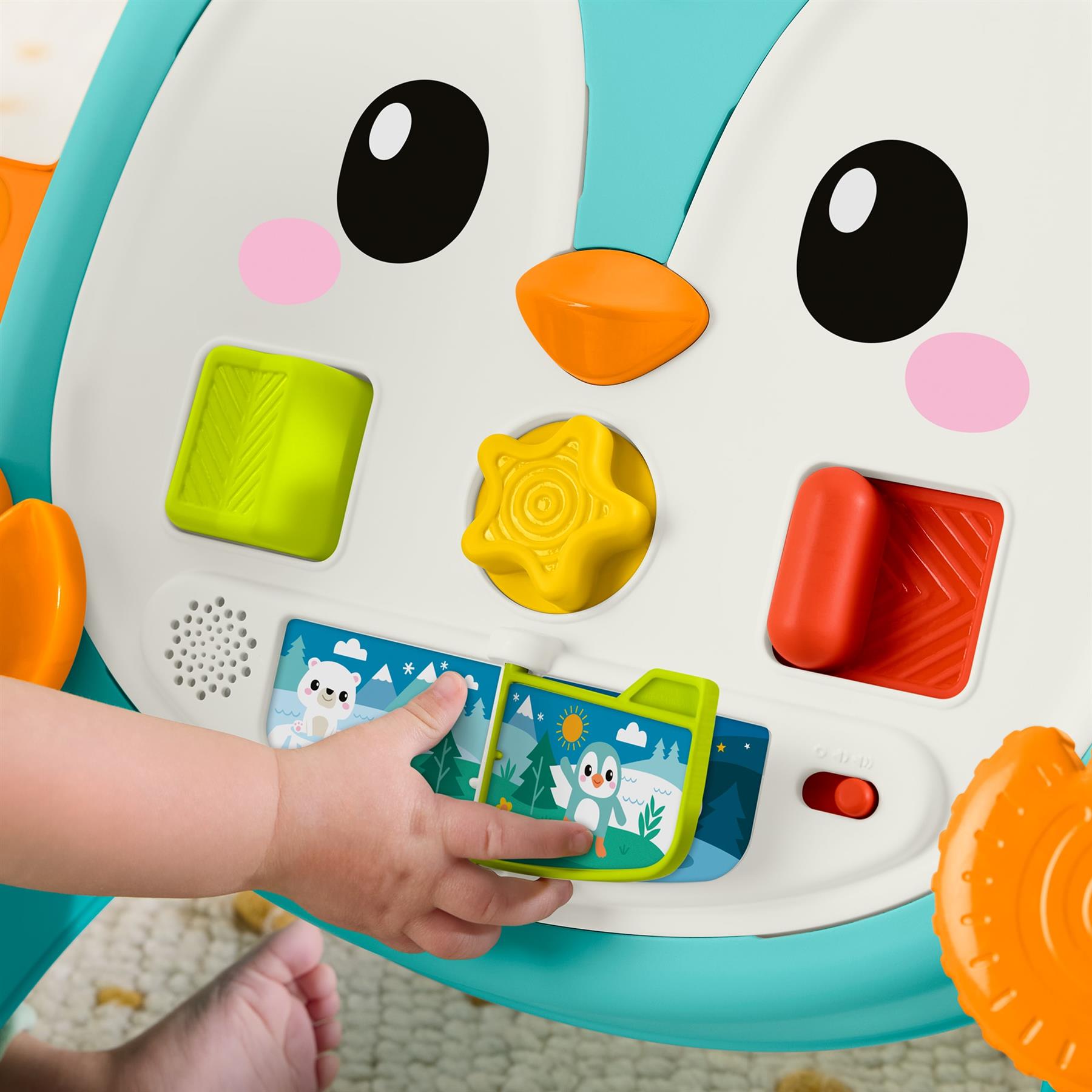 Fisher-Price 2-in-1 Musical Penguin Activity Walker