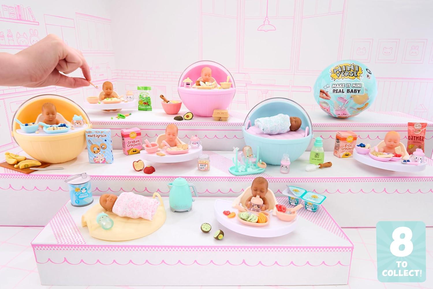 MGA's Miniverse Make It Mini Real Baby Nurturing Assortment
