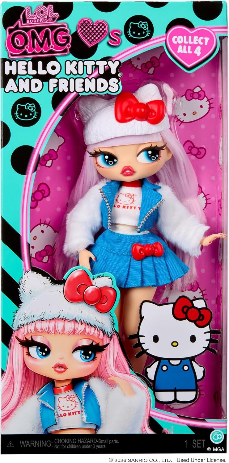 L.O.L. Surprise! O.M.G. Loves Hello Kitty & Friends Doll - Hello Kitty