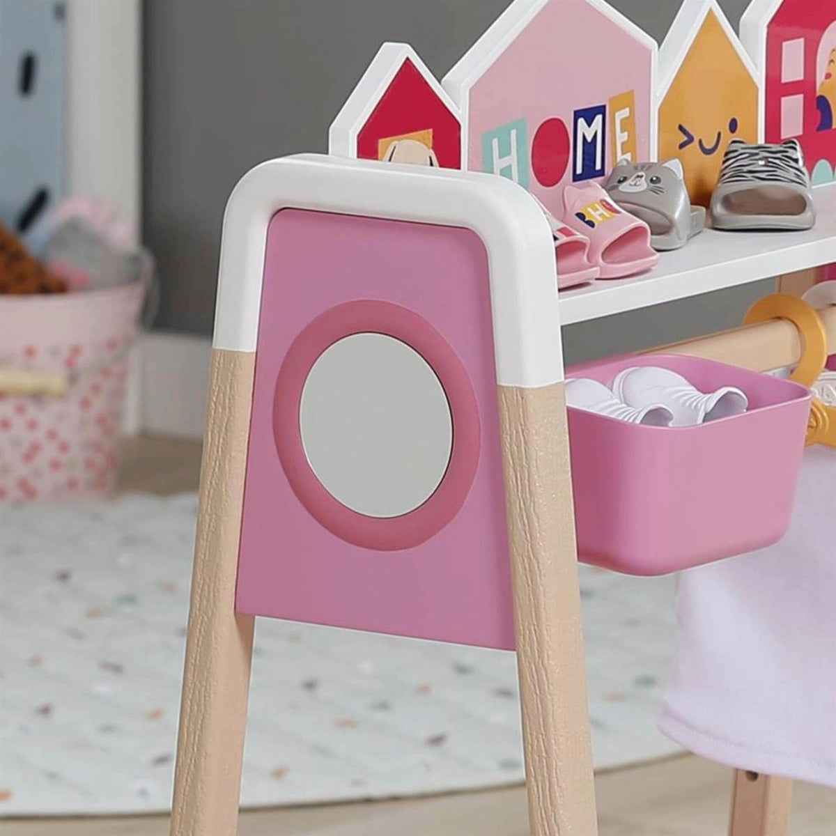BABY born Clothes Rail with Mirror