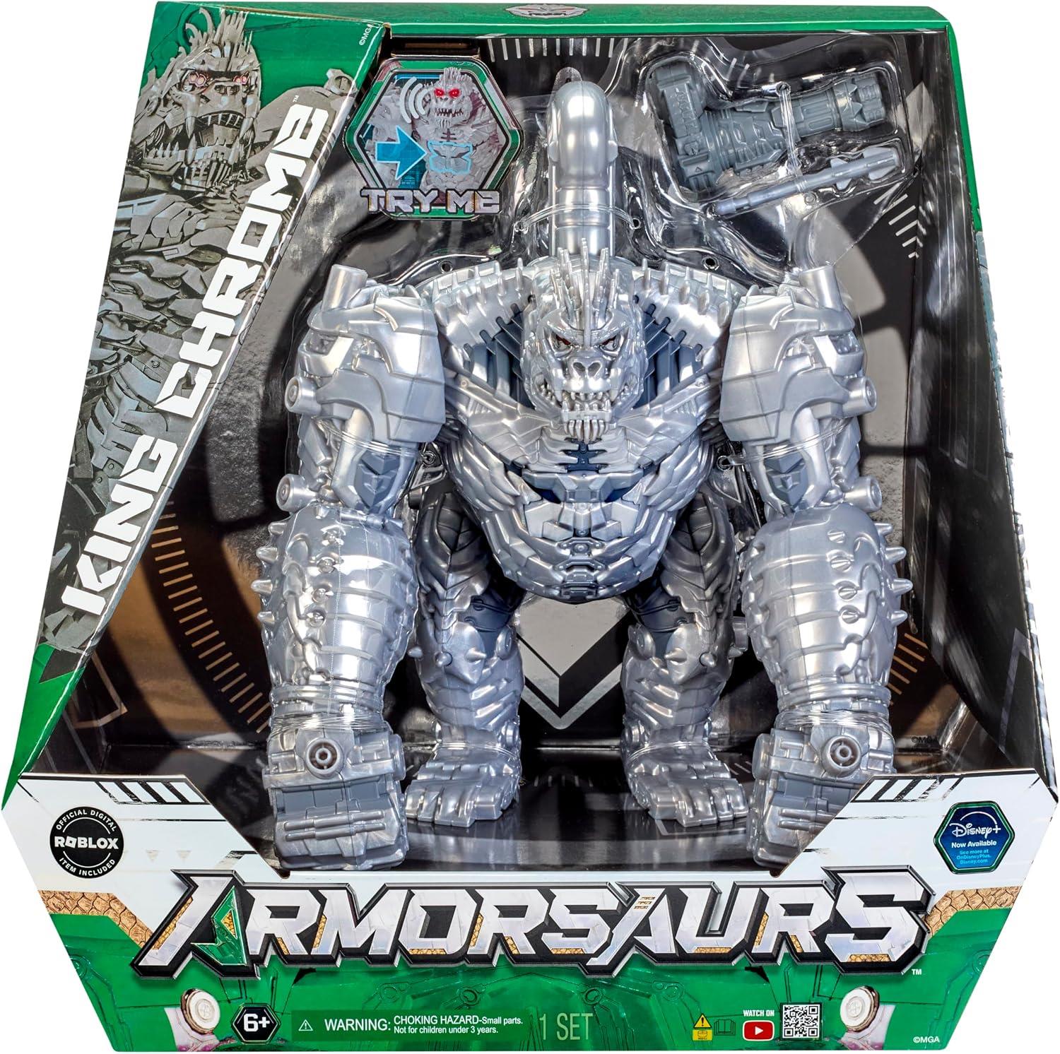 Armorsaurs Feature Villain Figure - King Chrome