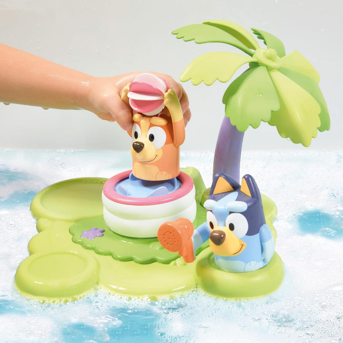 Tomy Bluey Bath Island Bath Toy
