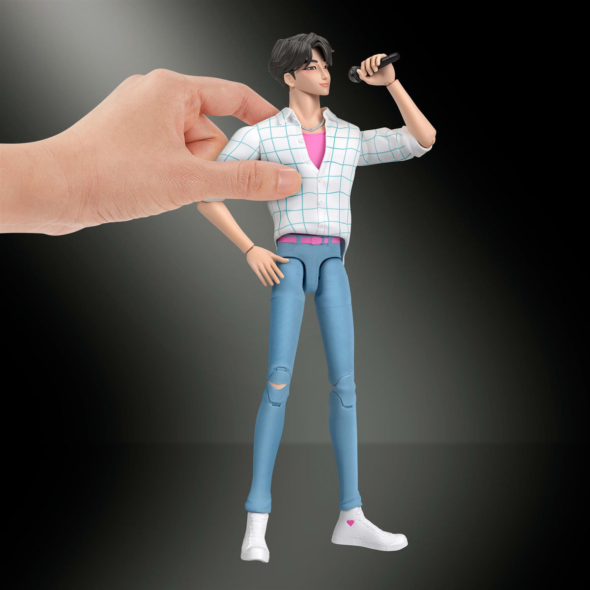 K-POP Demon Hunters Doll - Saja Boys Jinu “Soda Pop" Collectible Action Figure
