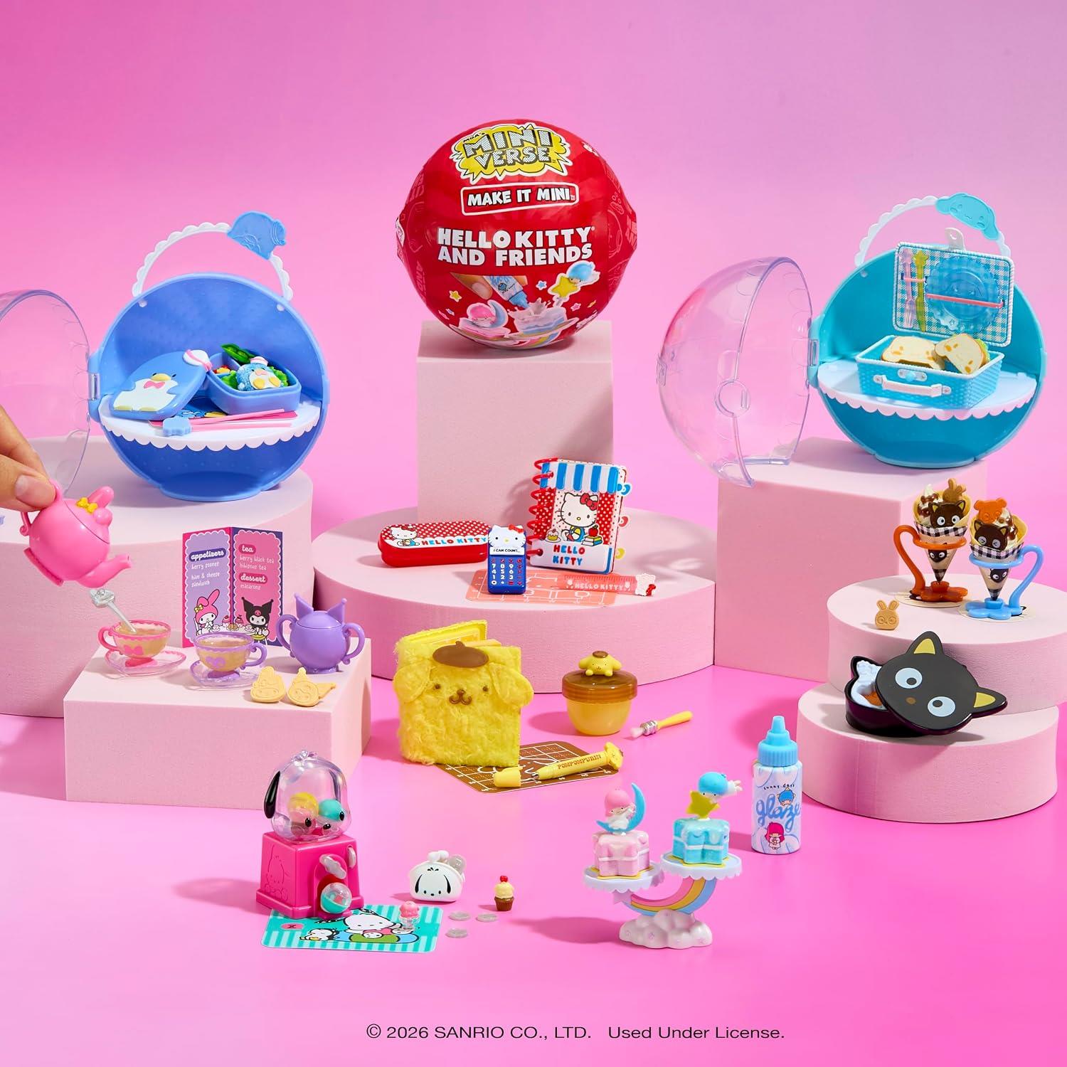MGA's Miniverse Make It Mini Hello Kitty and Friends Series 4 Assortment