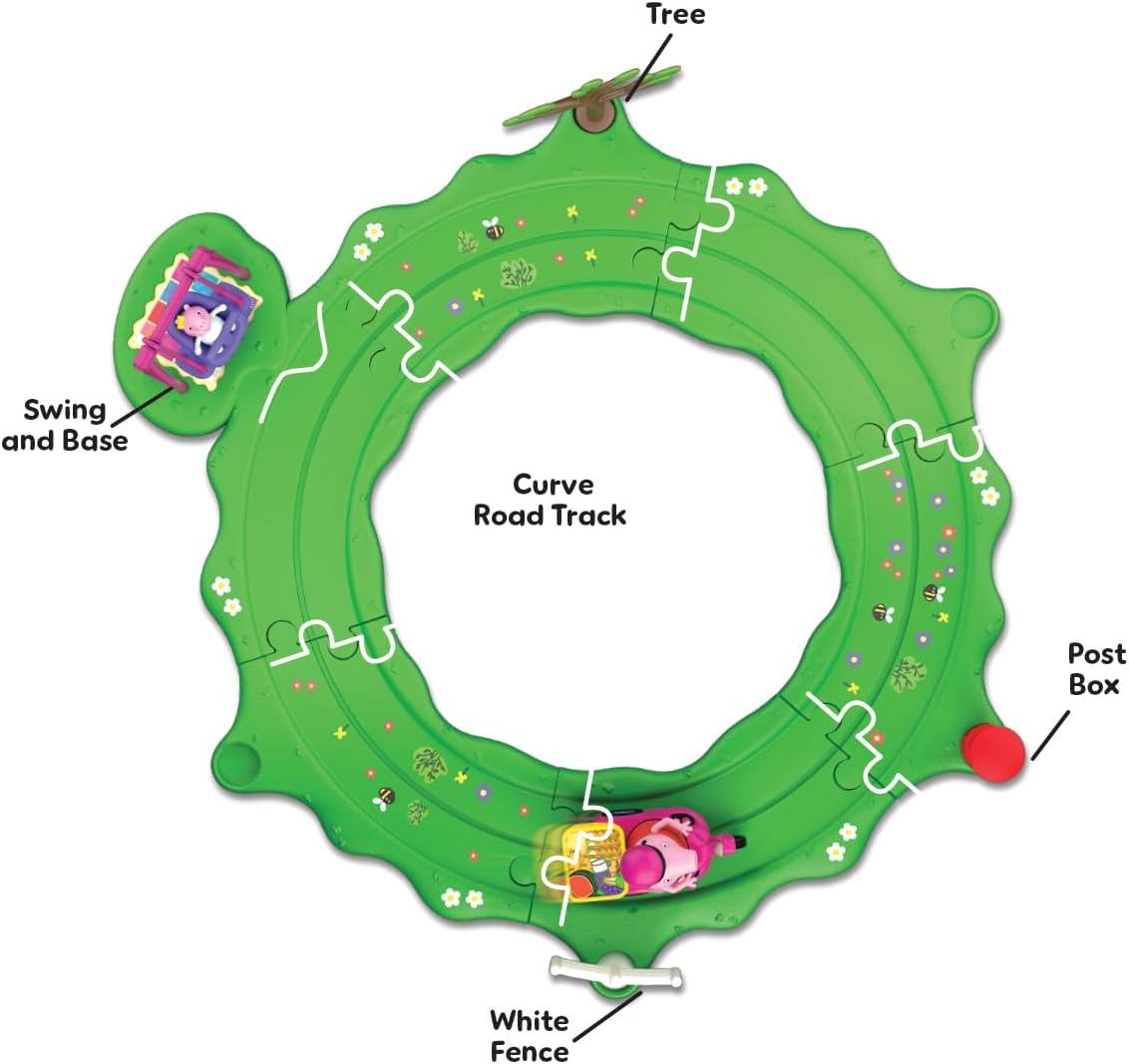 Peppa Pig Whizz Around Peppa & Evie Fun in the Park Playset
