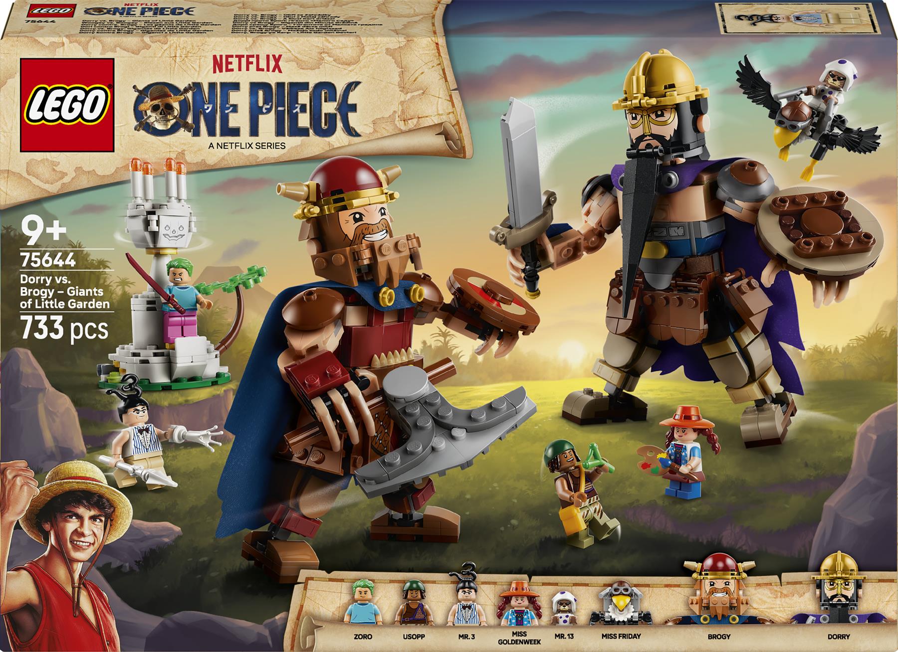 LEGO One Piece Dorry vs. Brogy Giants of Little Garden 75644