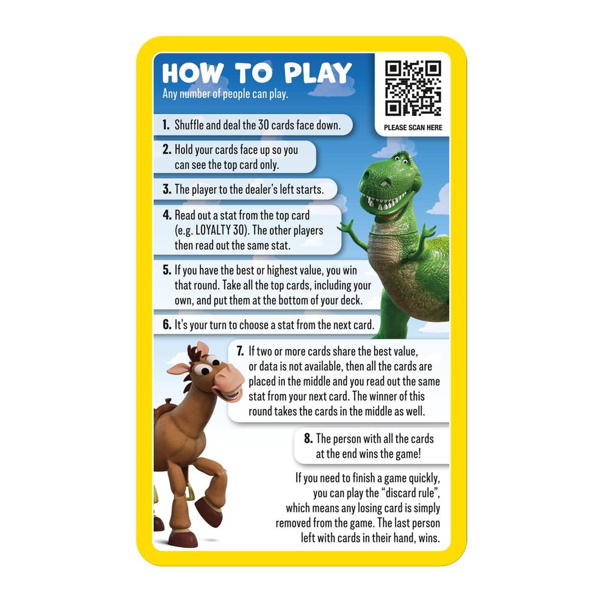 Top Trumps Toy Story Card Game