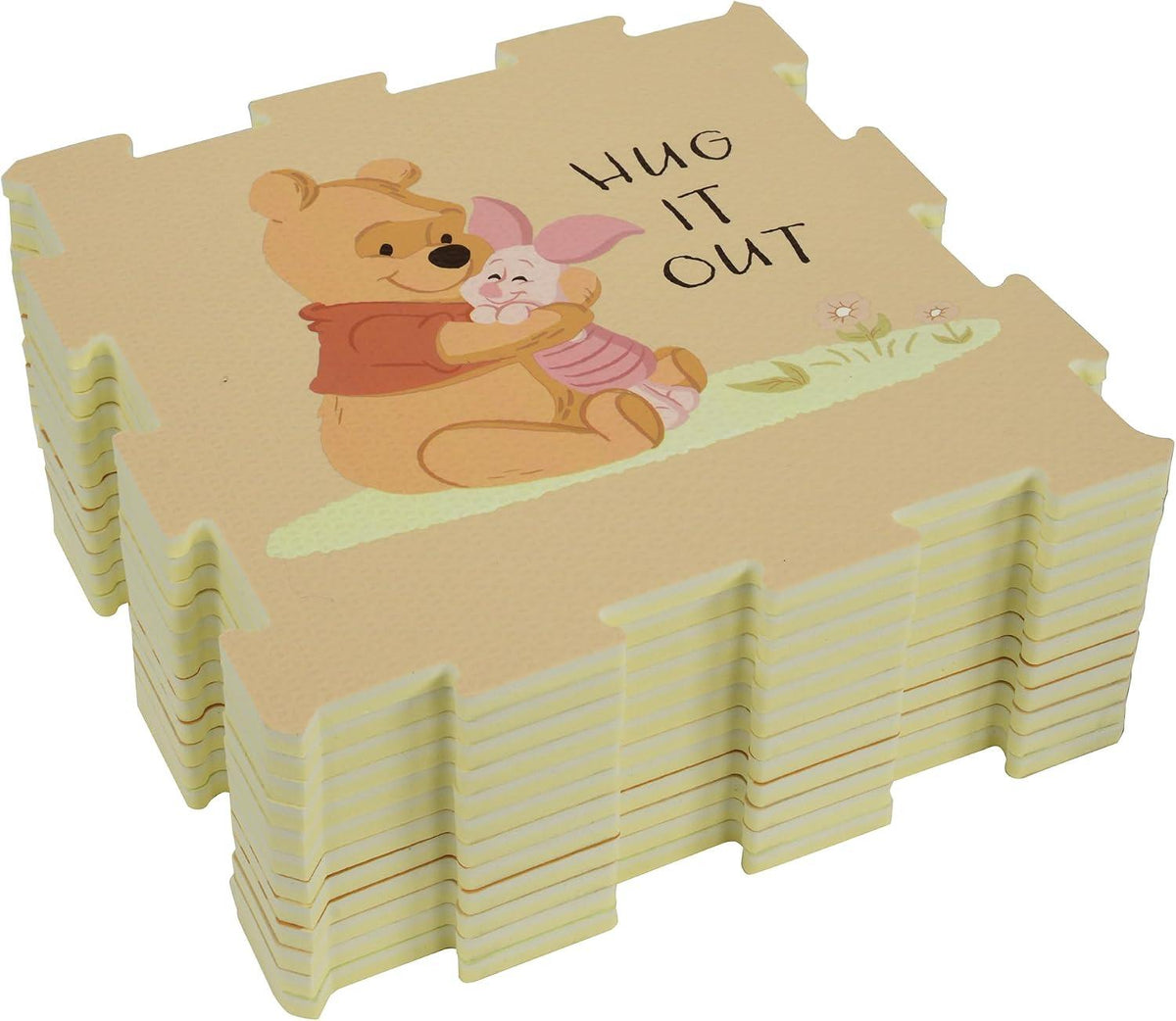 Disney Winnie The Pooh 12 Piece Foam Play Mats