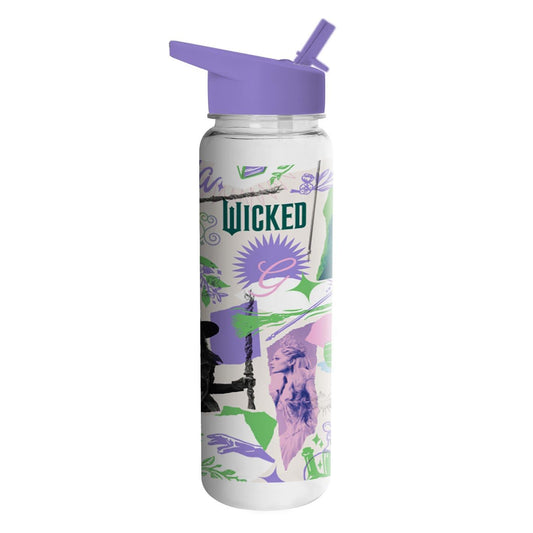 Wicked for Good Elphaba & Glinda Plastic Drinks Bottle