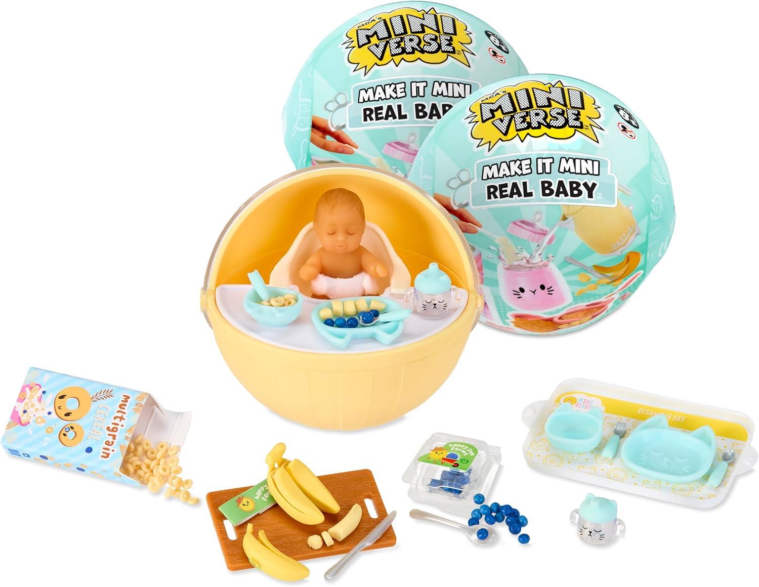 MGA's Miniverse Make It Mini Real Baby Nurturing Assortment