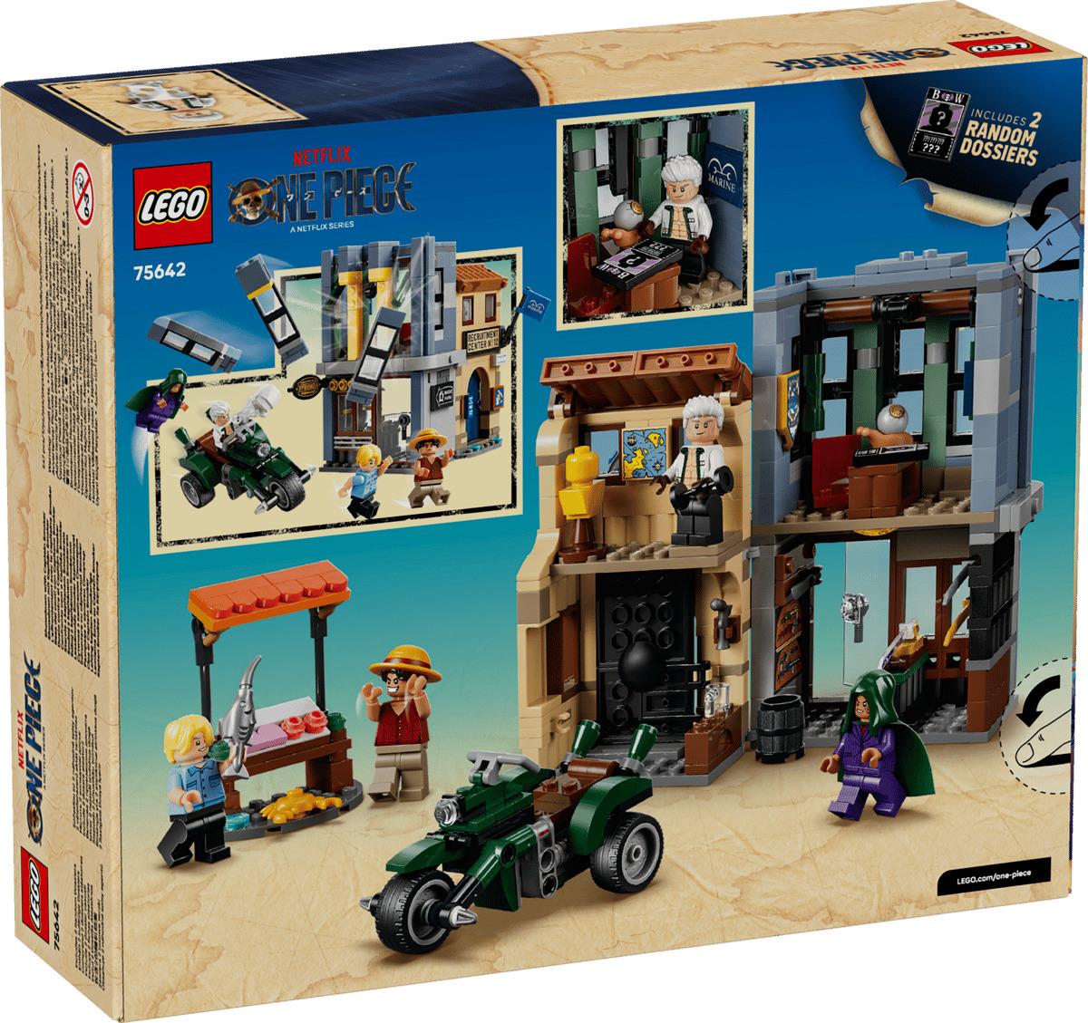 LEGO One Piece Showdown with Captain Smoker 75642