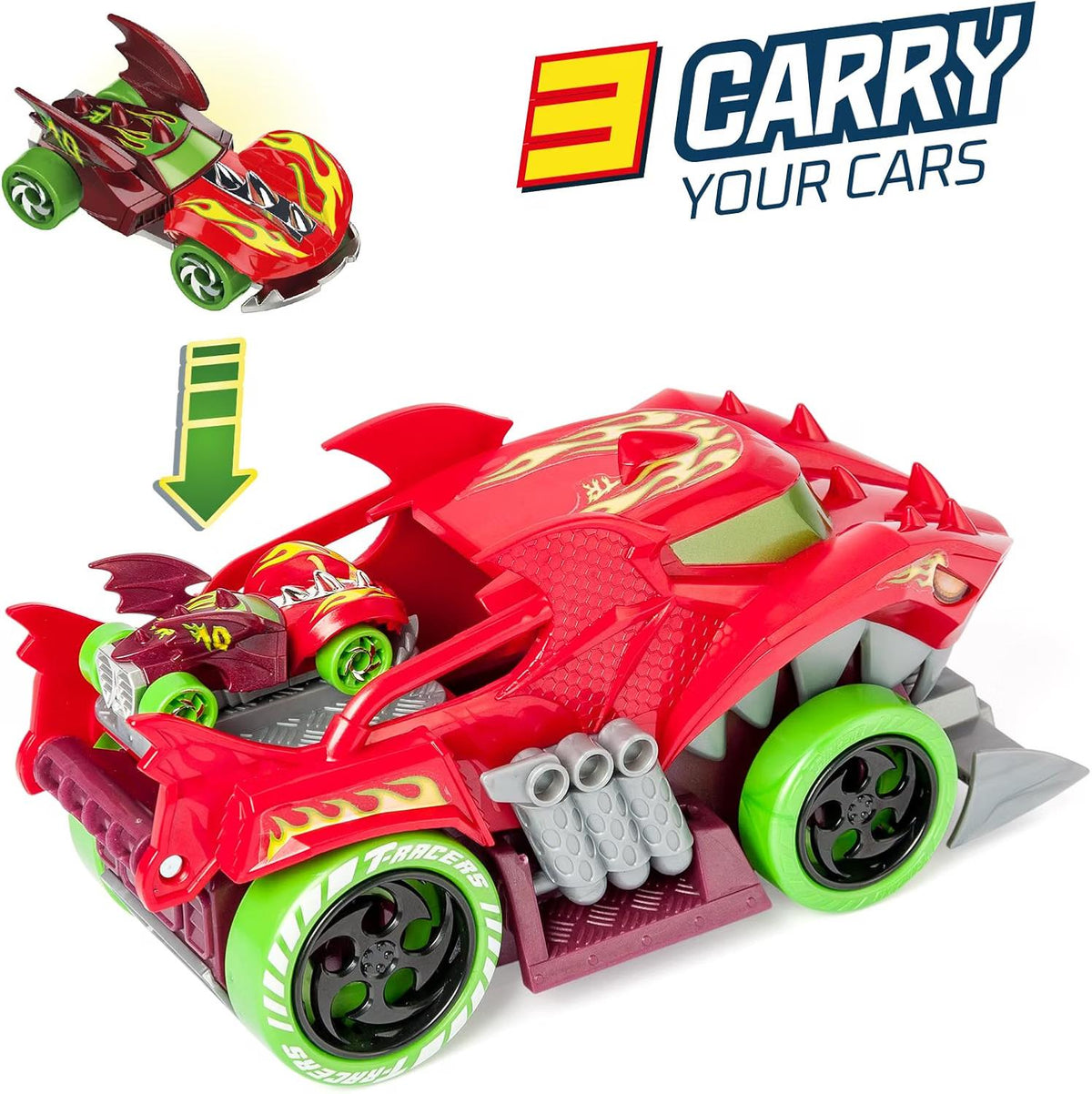 T-Racers Mix 'n Race Squad Launcher - Dragon