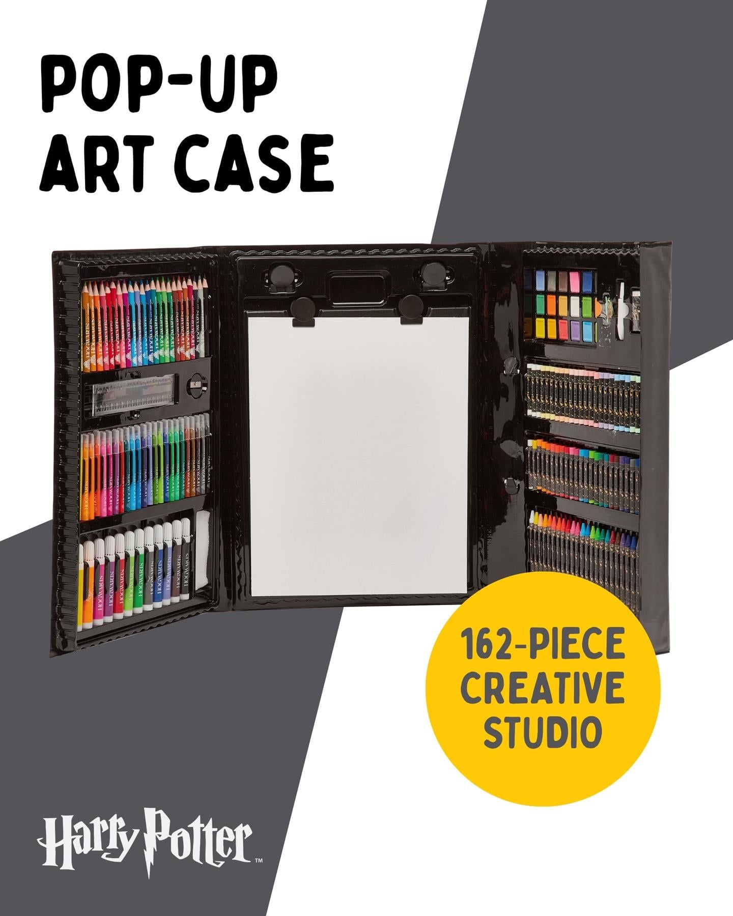 Harry Potter 169 piece Childrens Easel Set with Whiteboard, Chalkboard & Accessories