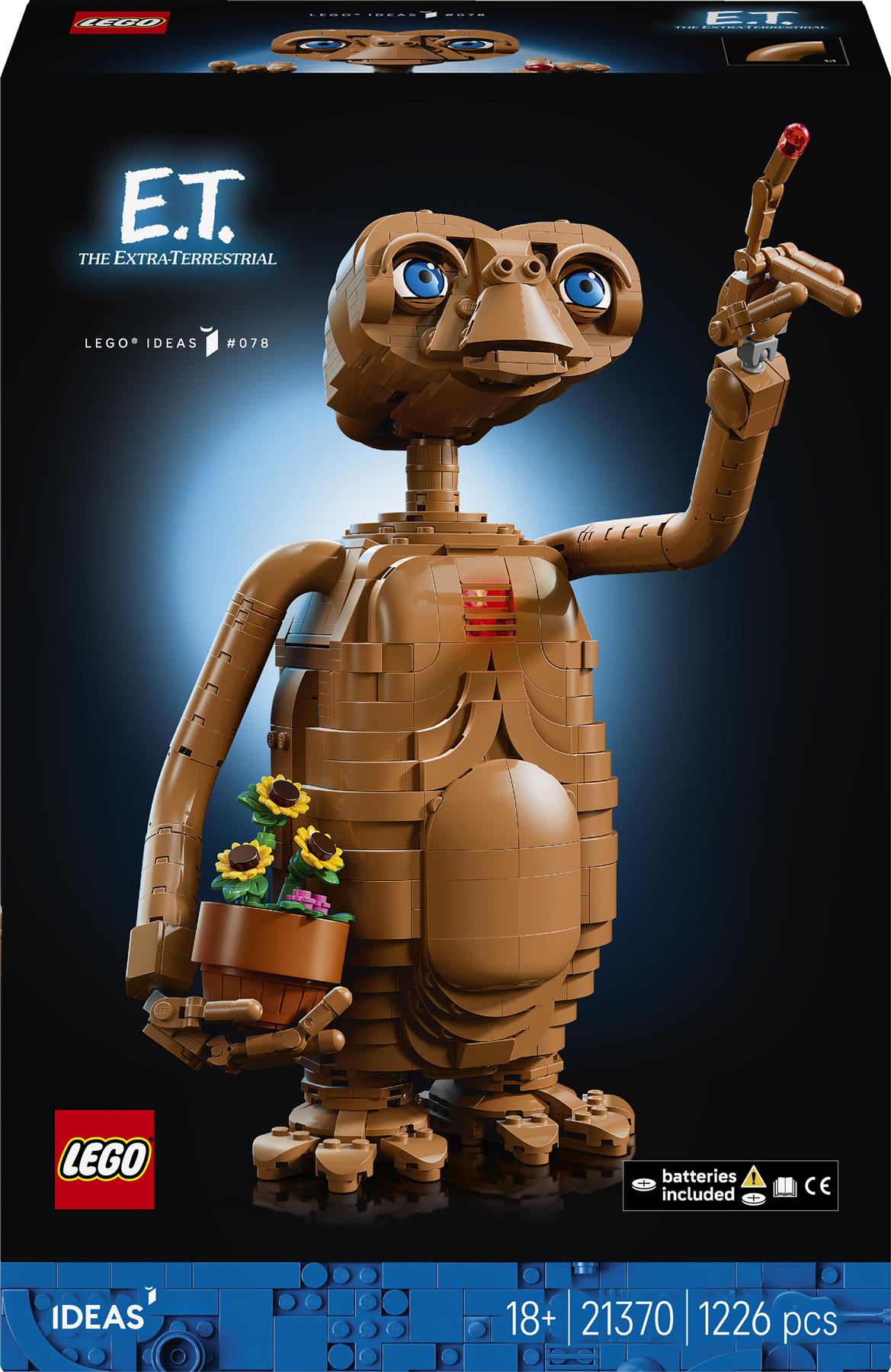 LEGO Ideas E.T. the Extra-Terrestrial 21370