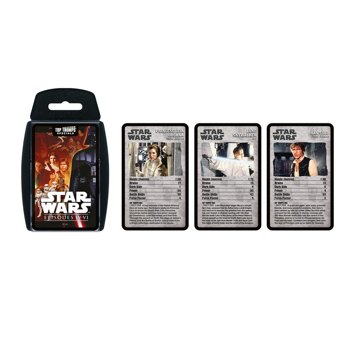 Top Trumps Star Wars Episodes 4-6 Card Game