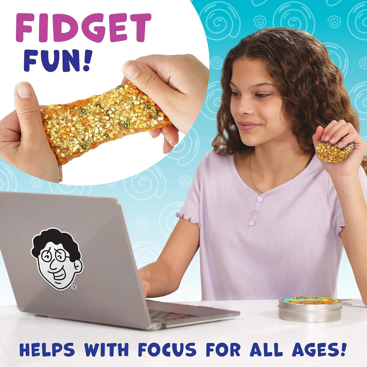 Crazy Aaron's Thinking Putty - Honey Hive