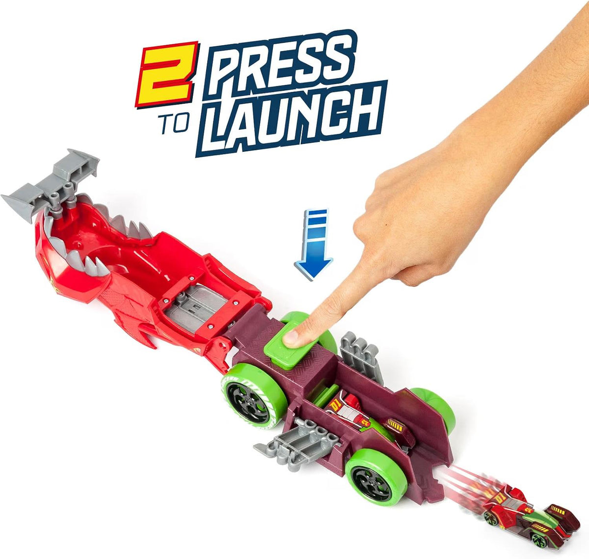 T-Racers Mix 'n Race Squad Launcher - Dragon