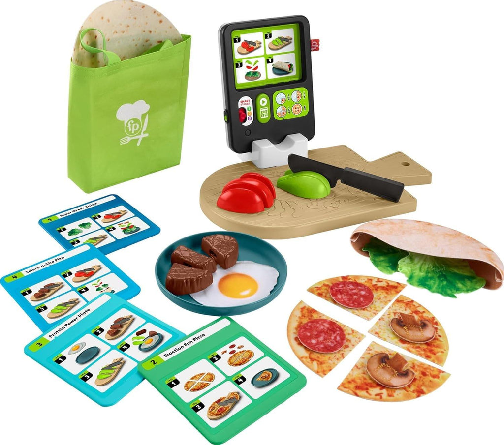 Fisher-Price Laugh and Learn 1-2-3 Follow the Recipe Meal Kit with code