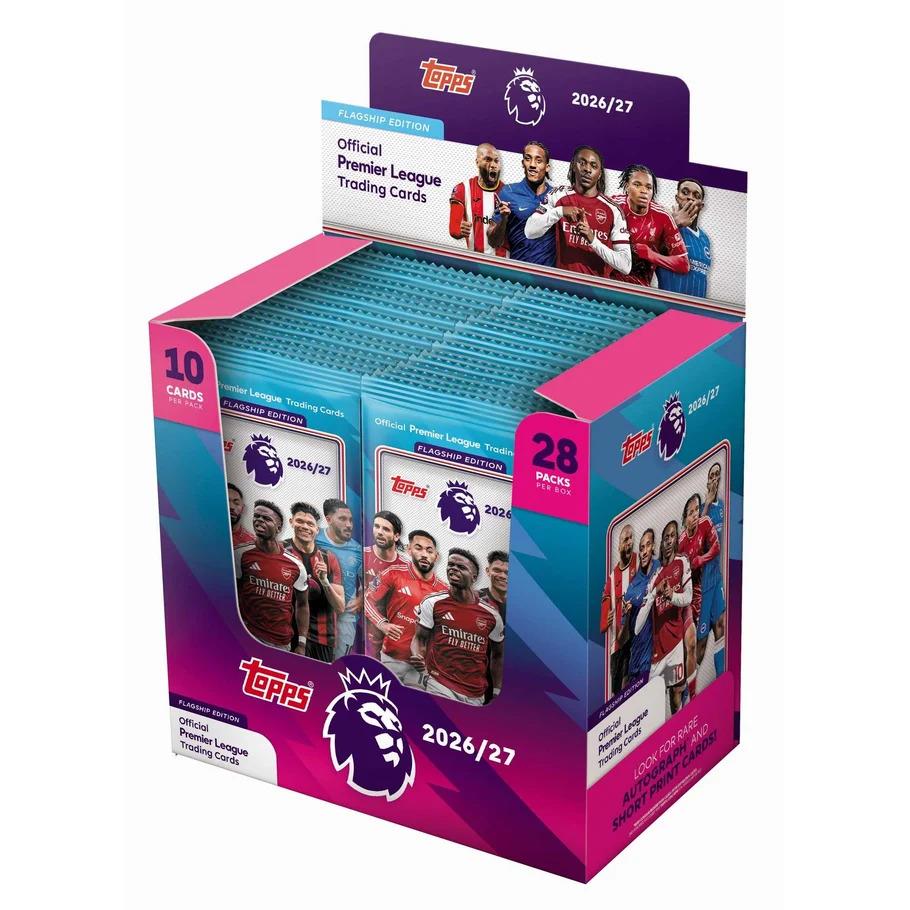 Topps Flagship Premier League 2026/27 Trading Cards - 28 pack