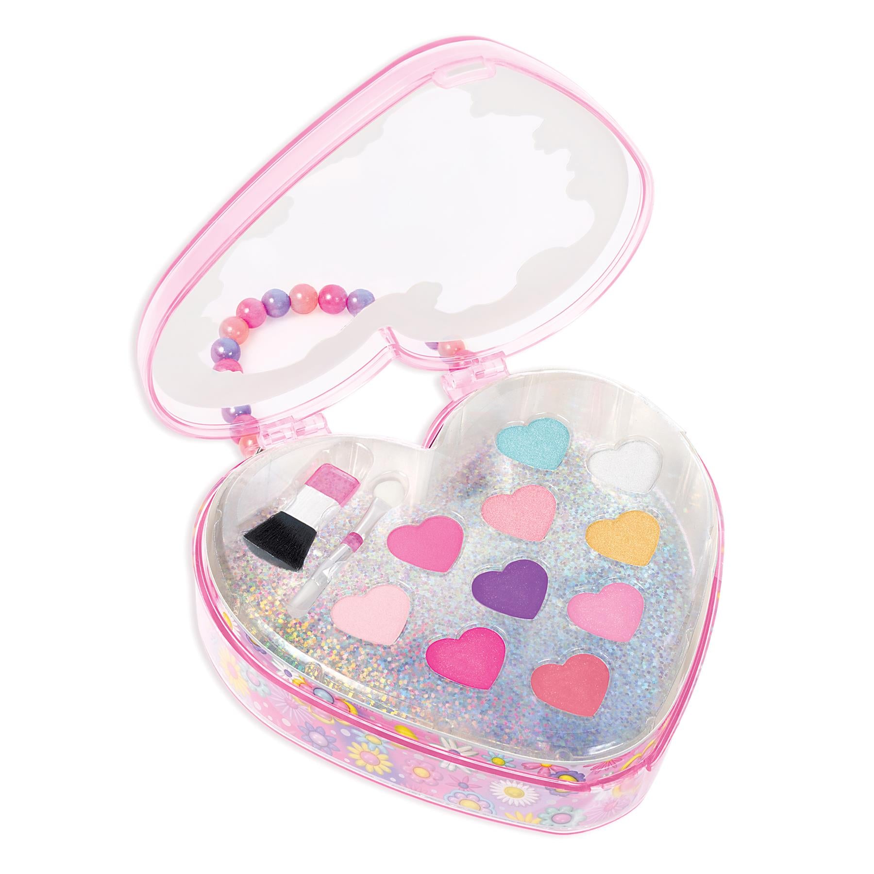 Make It Real Glimmer & Glow Sweetheart Cosmetic Case