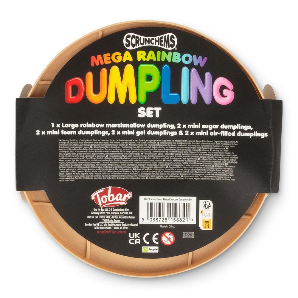 Scrunchems Mega Rainbow Squishy Dumpling Set