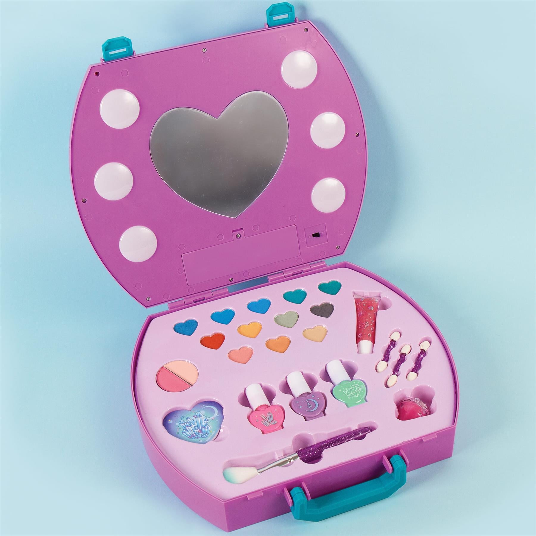 Make It Real Glimmer & Glow Light Up Cosmetic Studio