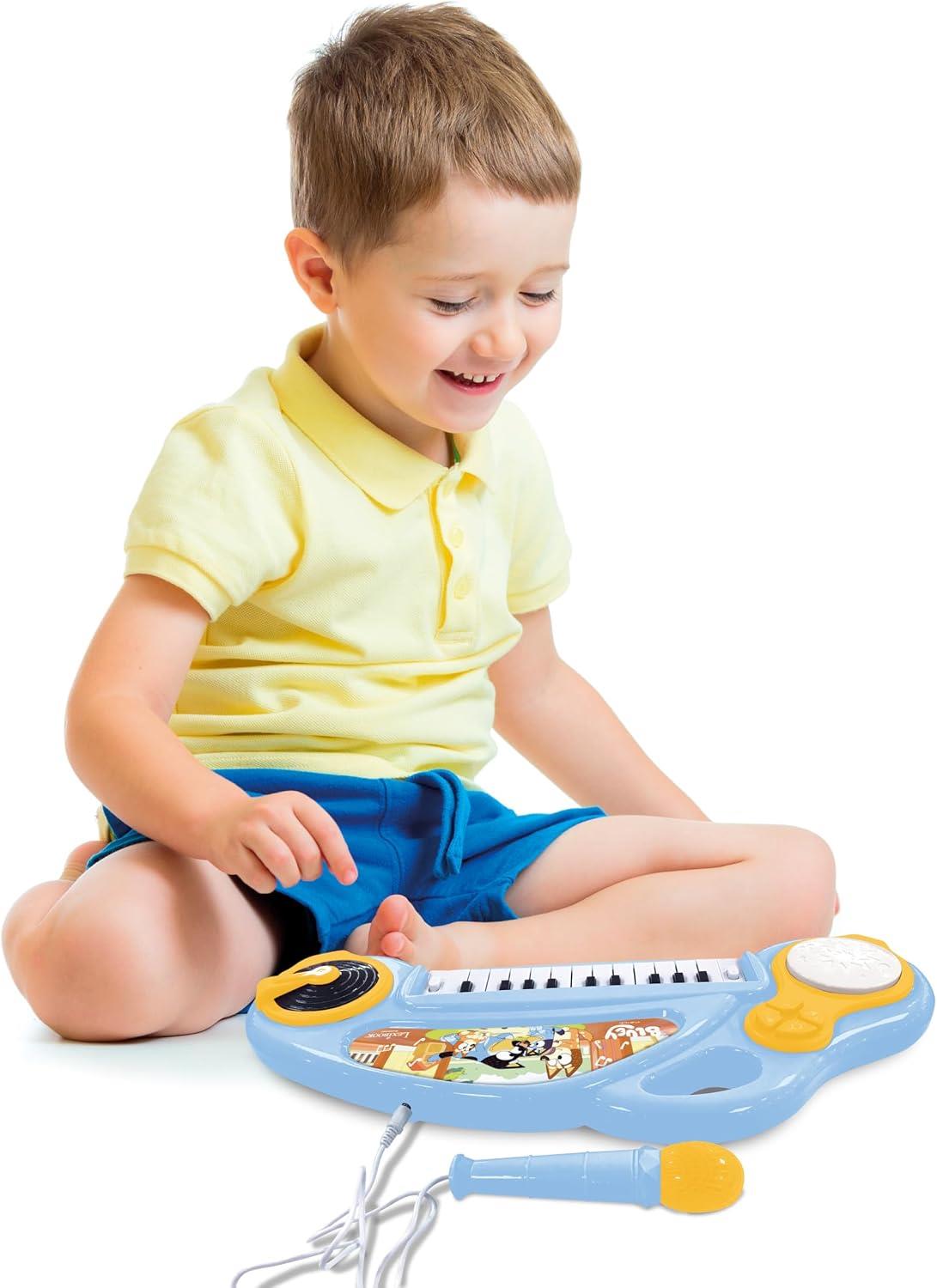 Lexibook Bluey Electronic Keyboard & Microphone