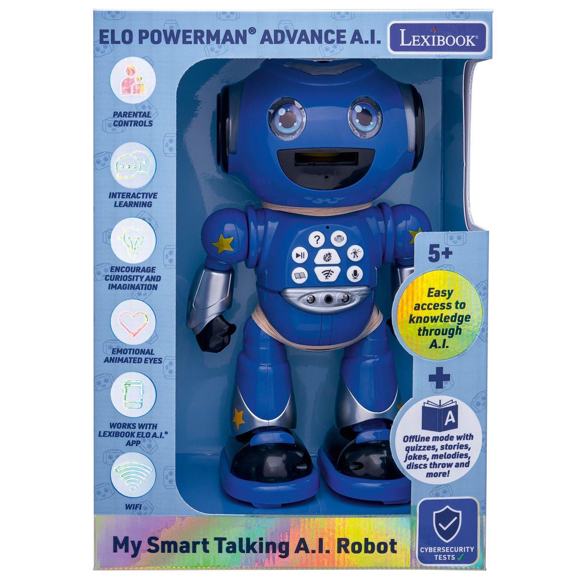 Lexibook ELO POWERMAN Advance A.I. Educational Robot