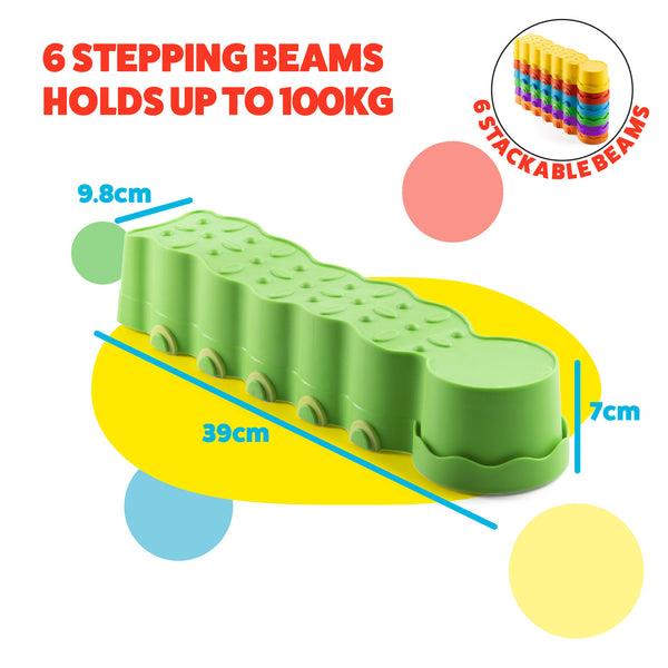 Toyrific Stepping Beams 6 Piece Balancing Game