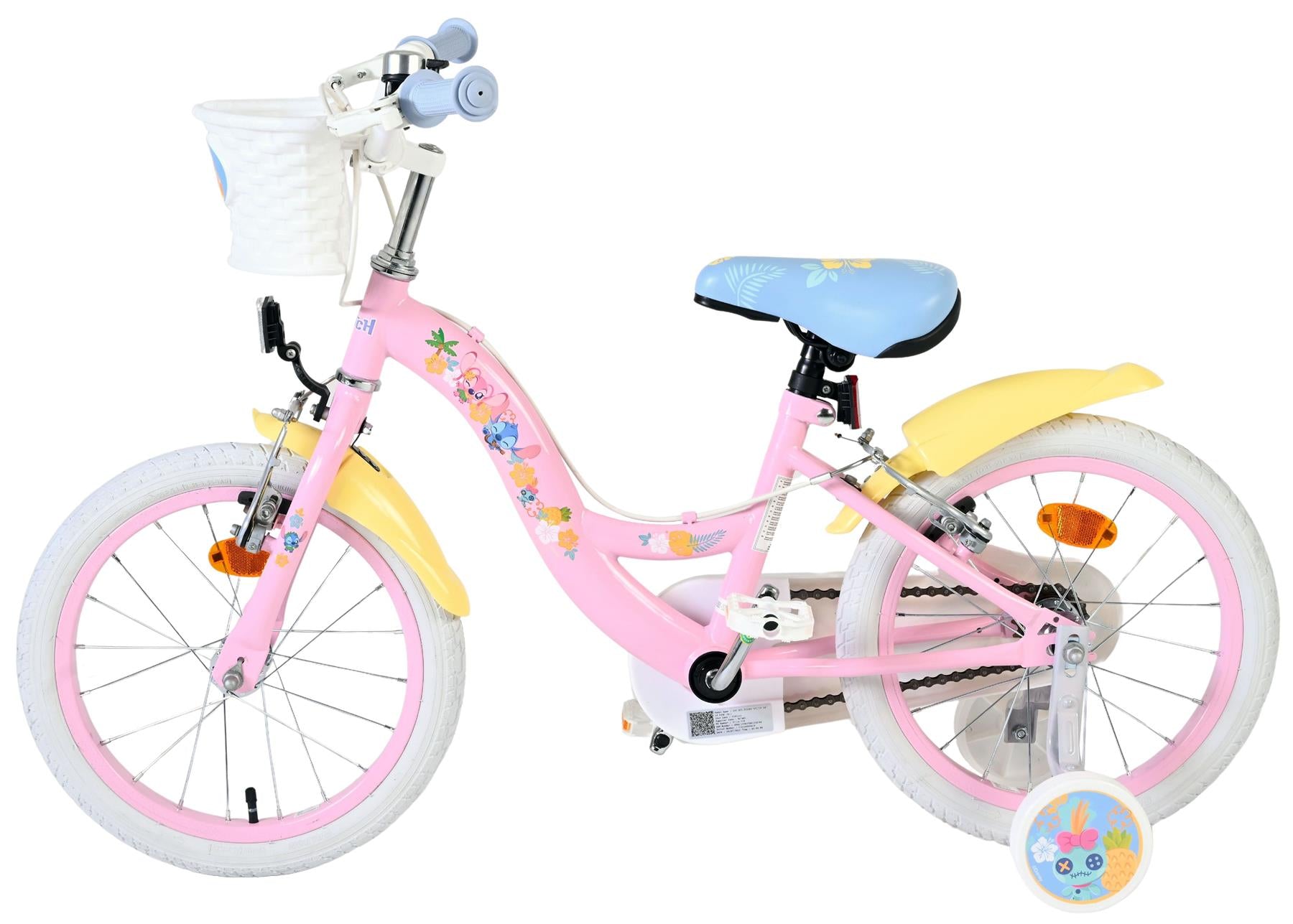 Disney Stitch Children's 16 Inch Bike - Pink