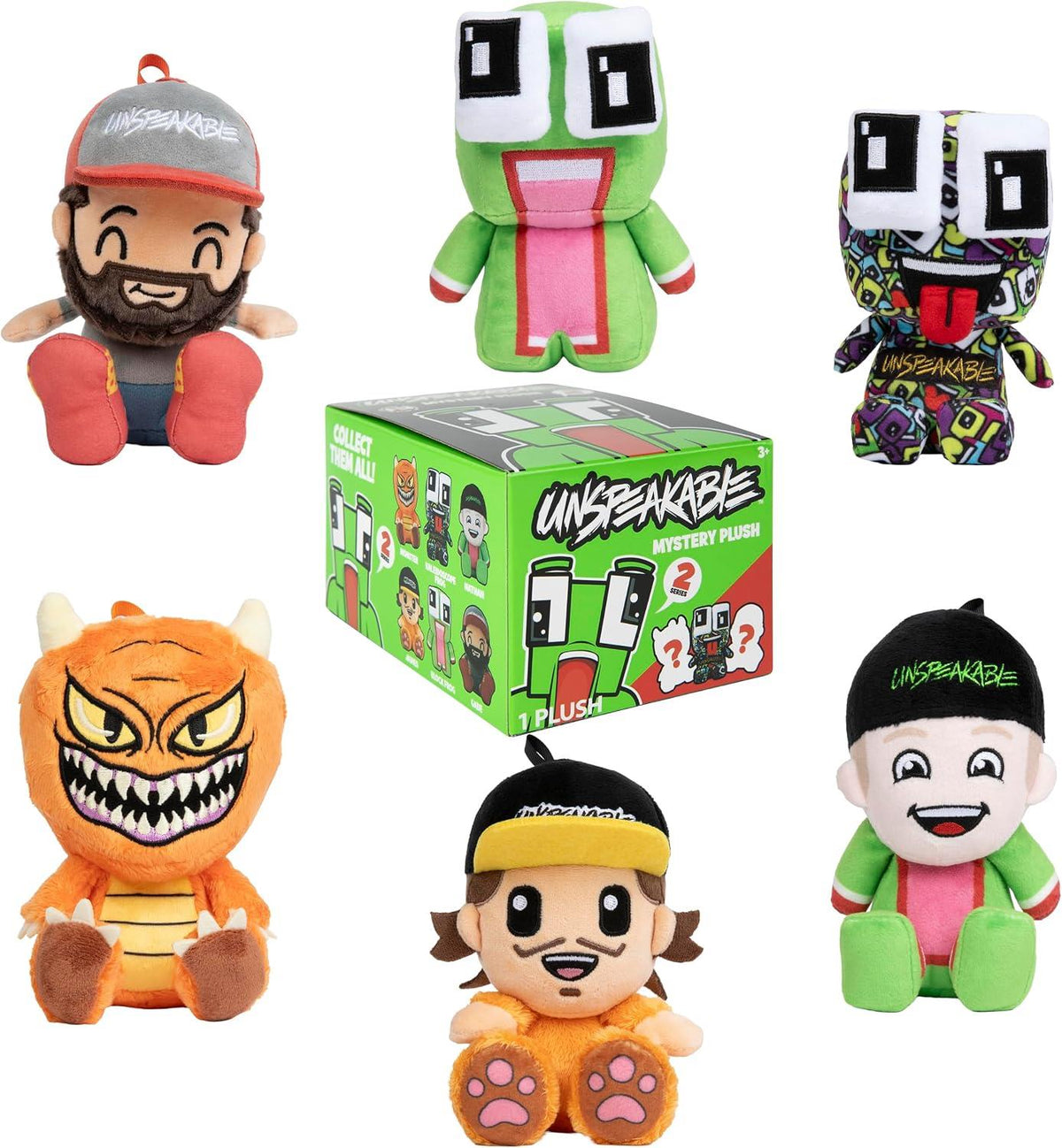 Unspeakable Series 2 6-Inch Mystery Plush