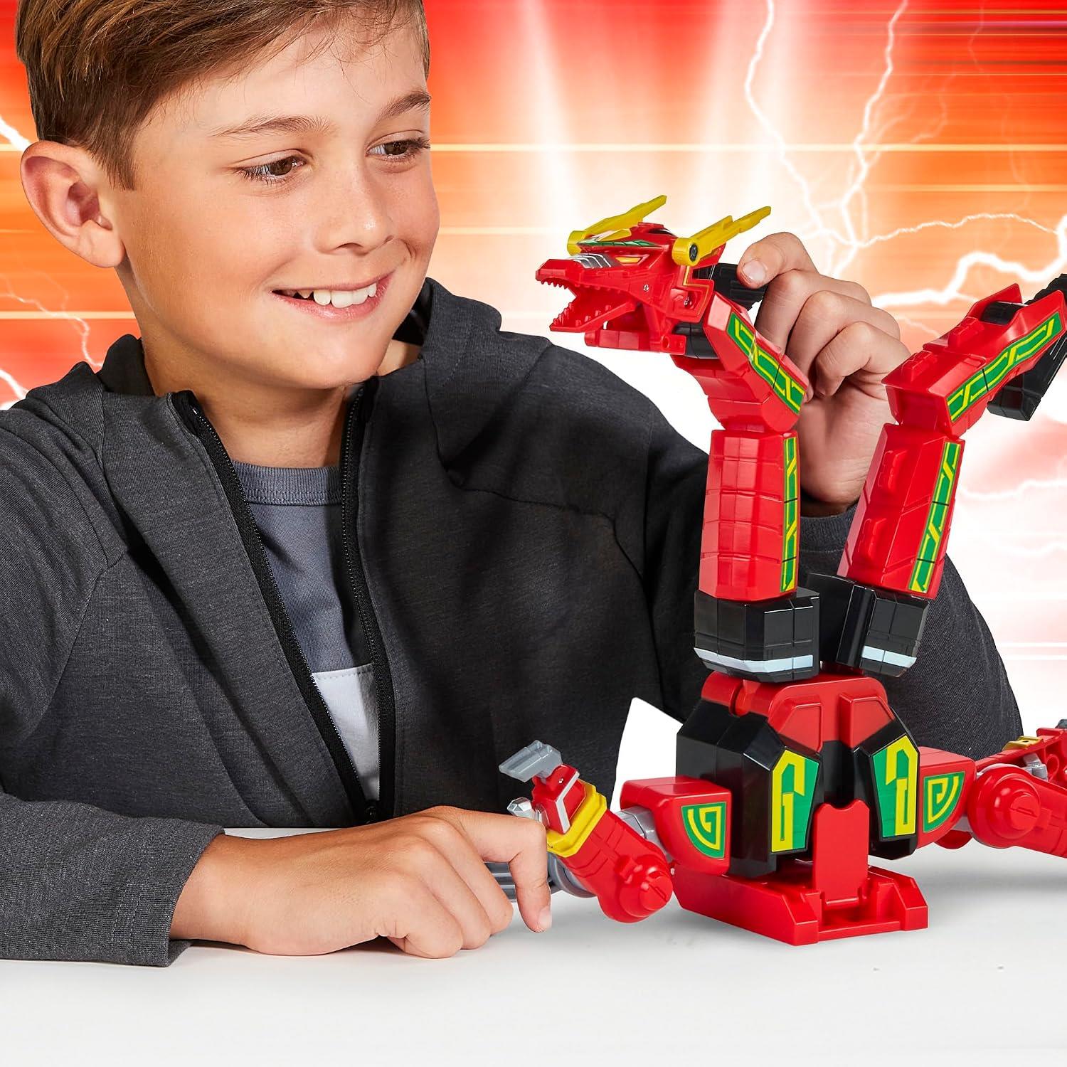 Power Rangers Mighty Morphin Zord Action Figure - Red Dragon