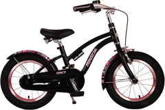 Volare Miracle Cruiser 14-Inch Girl's Bike - Matte Black