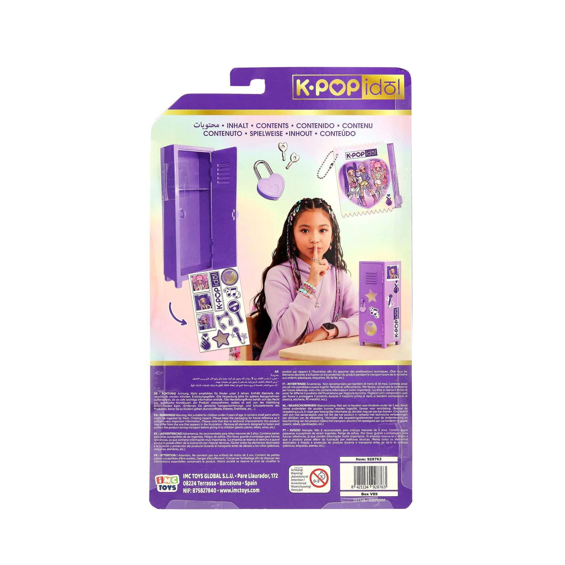 K-POP Locker Playset
