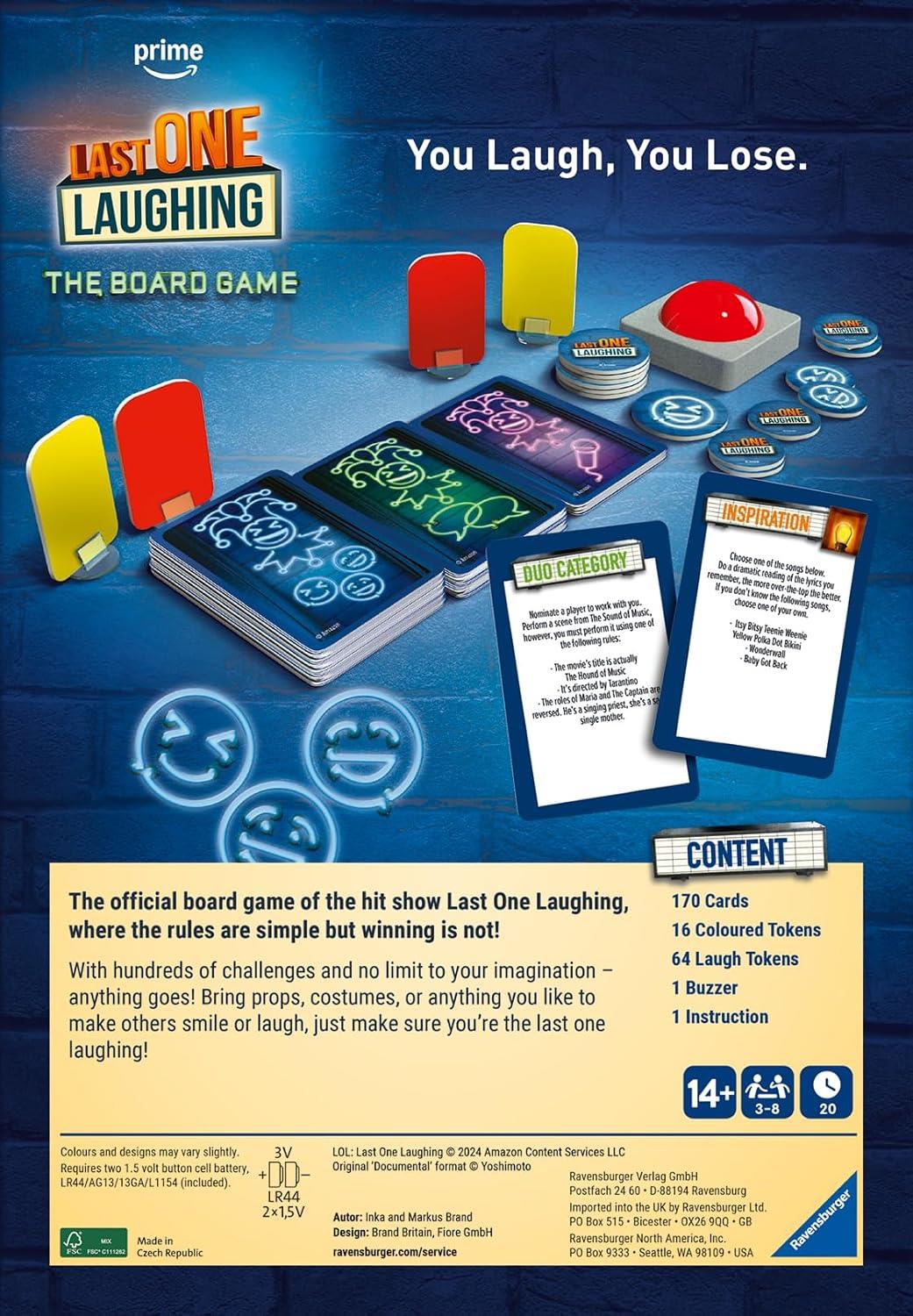 Ravensburger Last One Laughing Game