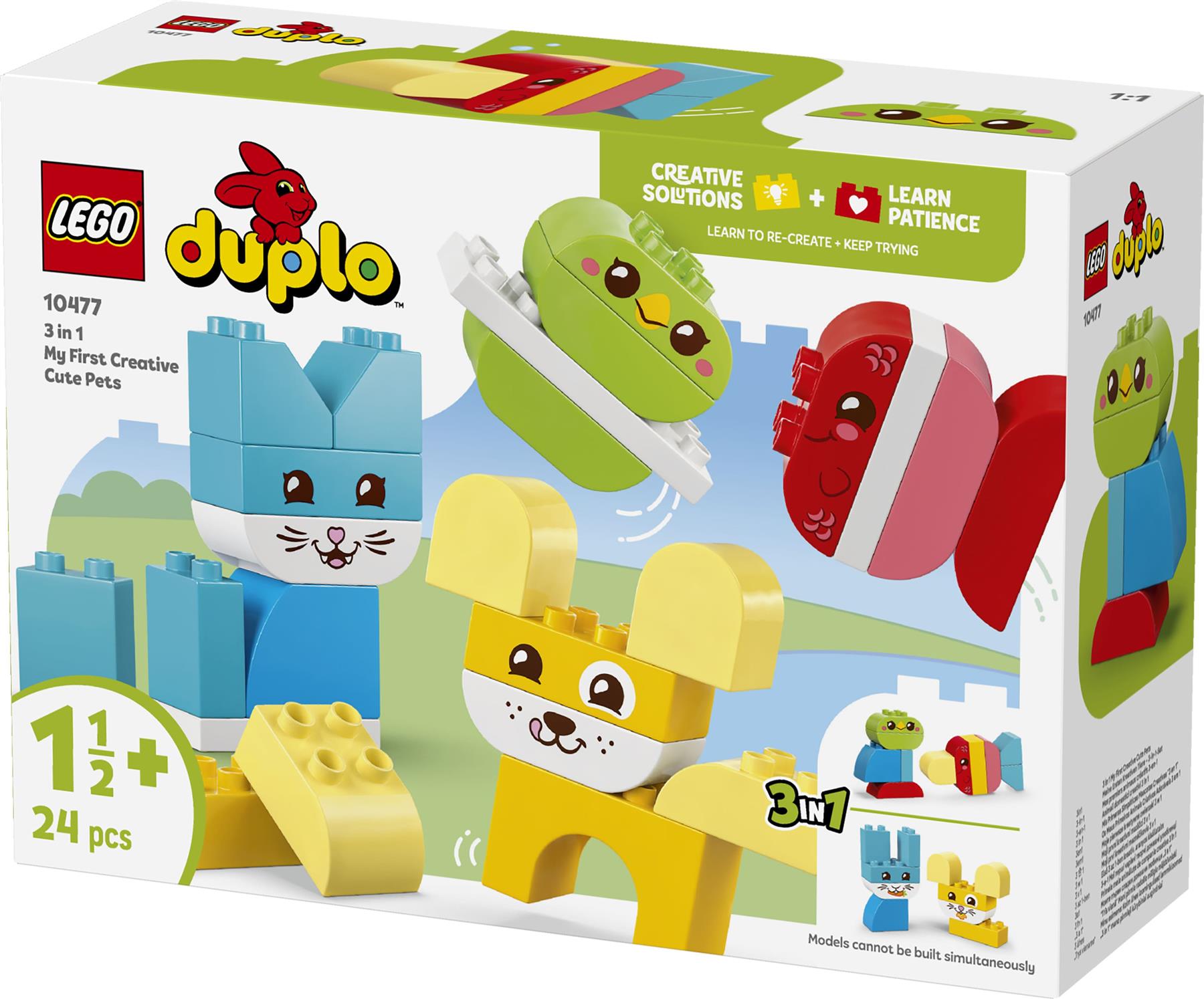 LEGO Duplo 3-in-1 Creative Cute Pets 10477