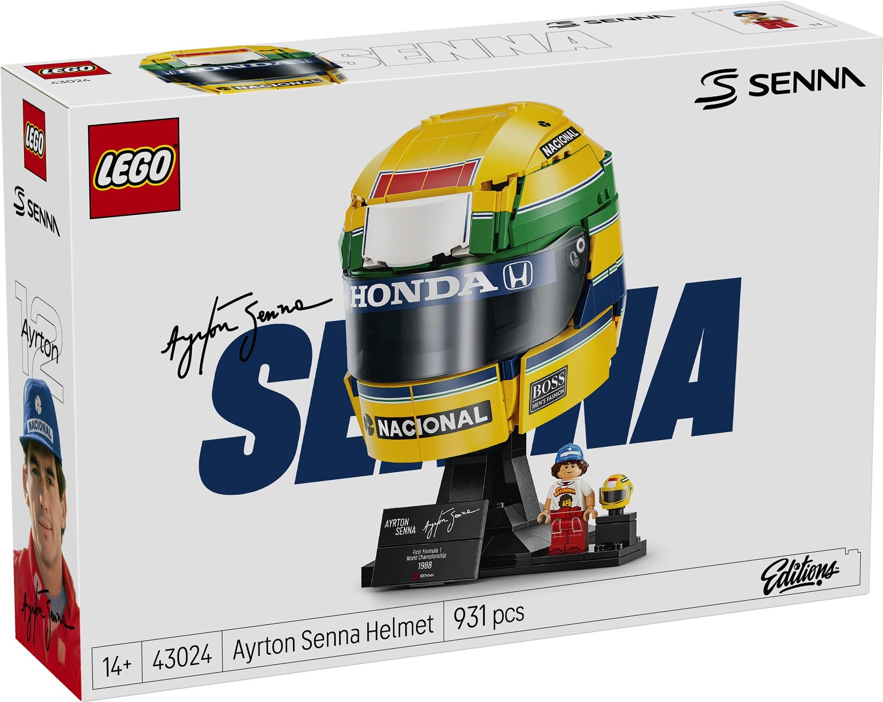 LEGO Ayrton Senna Helmet 43024