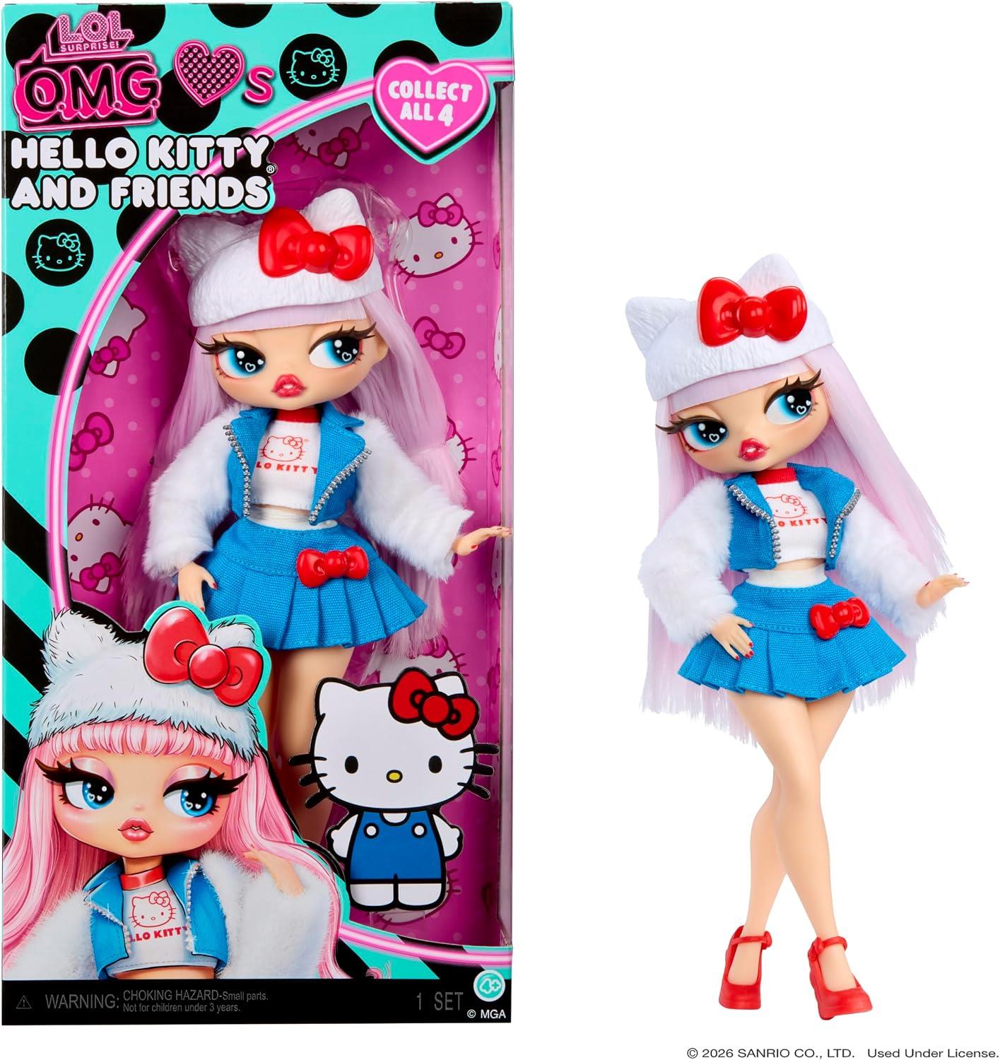 L.O.L. Surprise! O.M.G. Loves Hello Kitty & Friends Doll - Hello Kitty