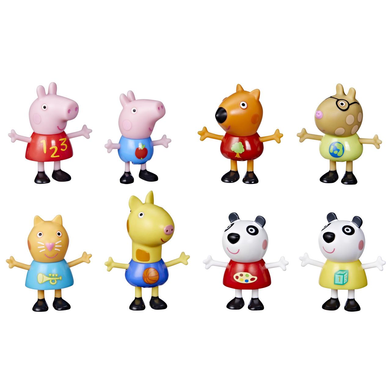 Peppa Pig Peppa's Playgroup 8 Pack Playset