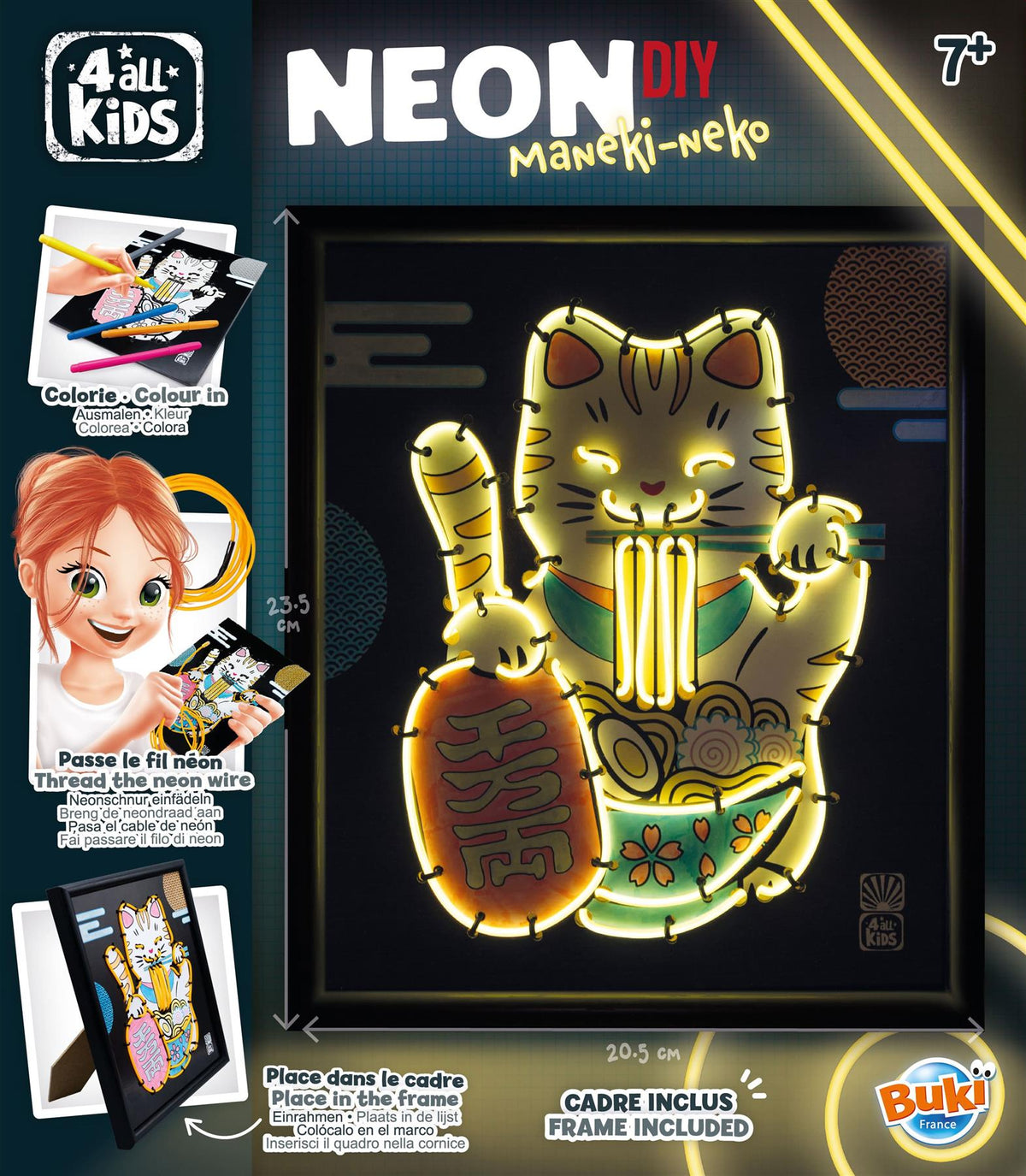 Buki France Neon - Maneki Neko